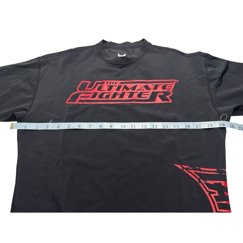 Men's Tapout The Ultimate Fighter 'Team Ortiz' Short Sleeve Compression Shirt XL - Picture 7 of 8
